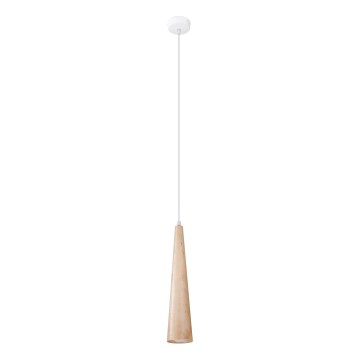 SULA kábeles függőlámpa 1xGU10/10W/230V, átm. 8 cm, bézs