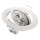 Süllyesztett mennyezeti lámpatest, 1x GU10/MR16, 10W, 230V, átmérő 9 cm, fehér