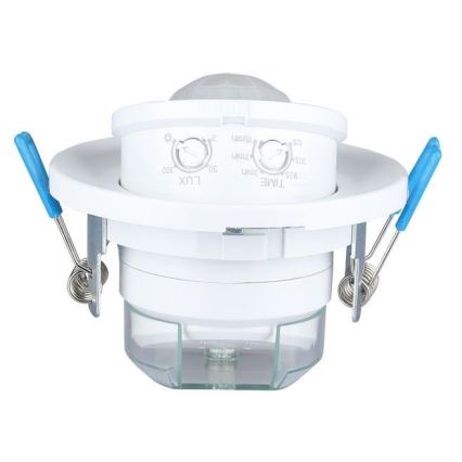 Süllyesztett mozgásérzékelő PIR 360° 400W/230V fehér