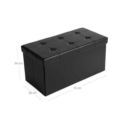 SULTAN fekete bőrpad