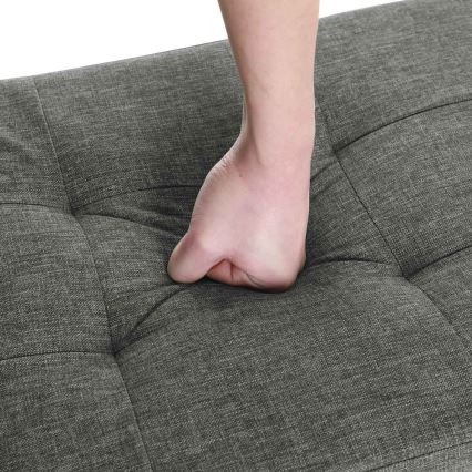 SULTAN sötétszürke pad