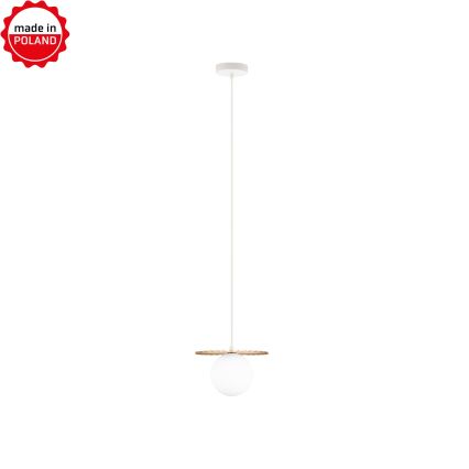 SUNPLISS kábeles csillár 1xG9/10W/230V átmérő 20 cm arany/krémszínű