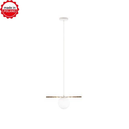 SUNPLISS kábeles függőlámpa 1xG9/10W/230V Ø 35 cm arany/krém