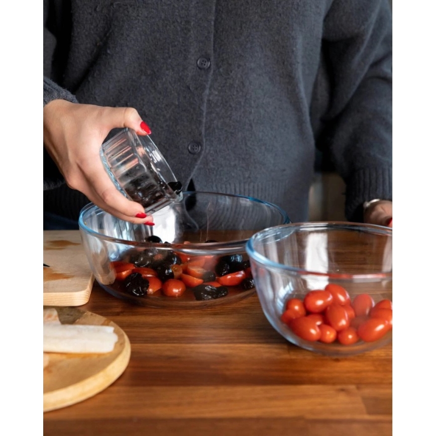 Sütőtál fedővel PYREX 1,3 l