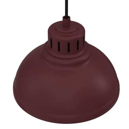SVEN kábeles csillár 1xE27/15W/230V bordó
