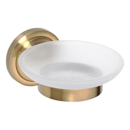 Szappantartó 11 x 6,5 cm, bronzszínű