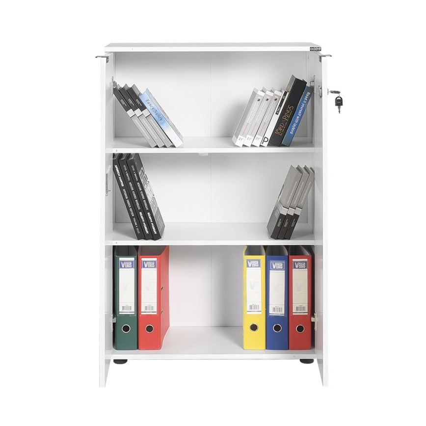 Szekrény 109x72 cm fehér