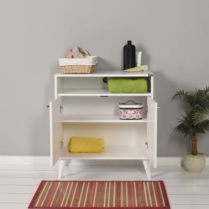 Szekrény 79x73 cm fehér