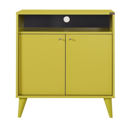 Szekrény 79x73 cm zöld