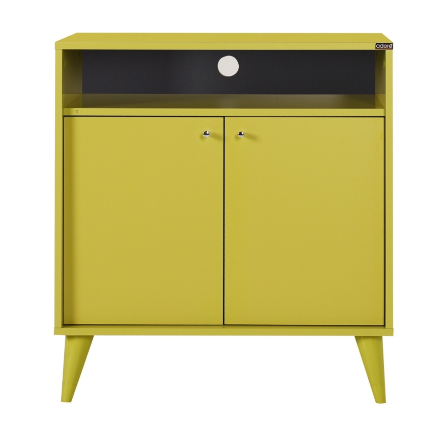 Szekrény 79x73 cm zöld