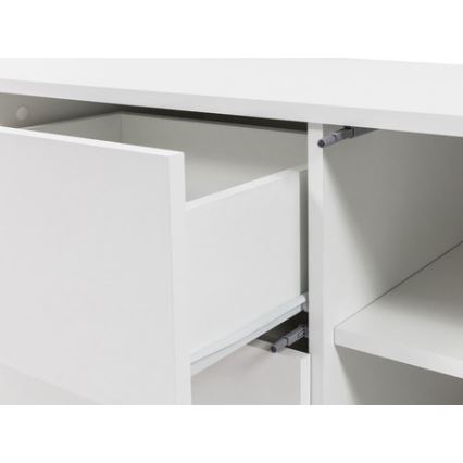 Szekrény GESITA 93x41 cm fehér