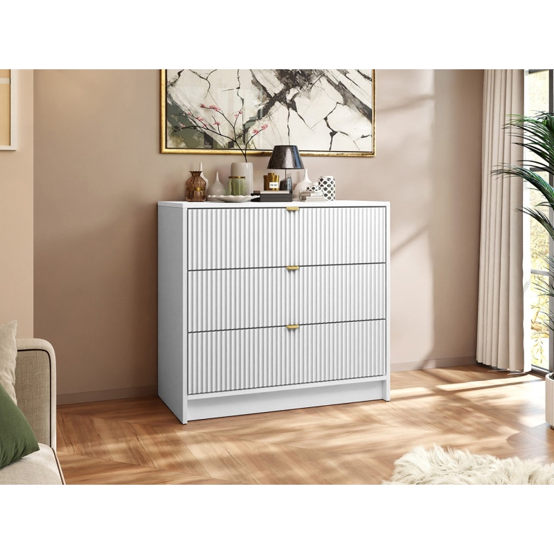 Szekrény TIRENO 75x80 cm fehér