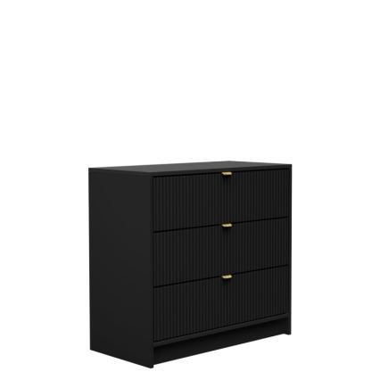 Szekrény TIRENO 75x80 cm fekete