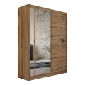 Szekrény tükörrel SABRINA 180x215 cm woltan tölgy