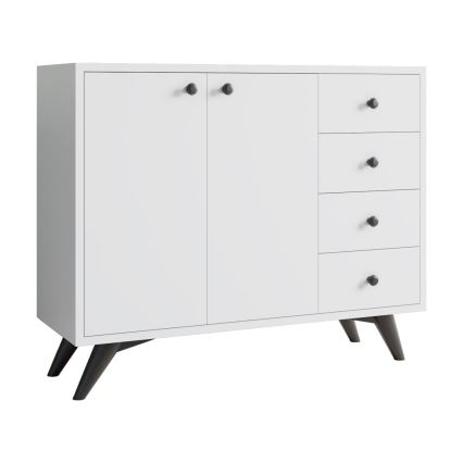 Szekrény WAGA 82x100 cm fehér