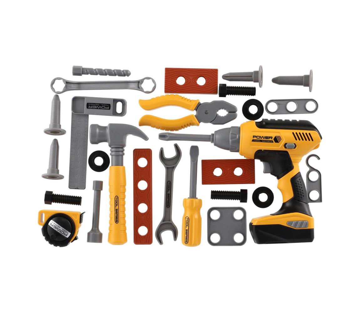 Teddies Szerszámkészlet akkumulátoros fúróval, 3× AAA 00861761