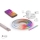 Szett: 1x dimmelhető RGBW LED-szalag Philips Hue WHITE AND COLOR AMBIANCE, LED/20W/230V, 2 m + 2x beépíthető profil, 1 m, ezüst/fehér