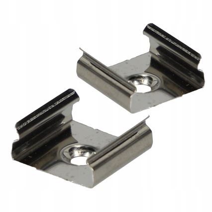 SZETT 1x Philips Hue WHITE AND COLOR AMBIANCE RGBW dimmelhető LED szalag LED/20W/230V 2 m + 2x süllyesztett profil 1 m fekete/fehér