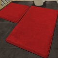 SZETT 2 db Fürdőszobai szőnyeg 60x100 cm piros