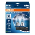 SZETT 2x COOL BLUE H11 PGJ19-2/55W/12V 5000K autóizzó - Osram