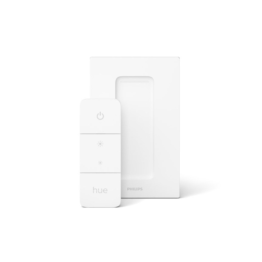 2 db-os Philips Hue WHITE AMBIANCE GU10 dimmelhető LED izzó 4,2W/230V 2200-6500K + fényerőszabályzó