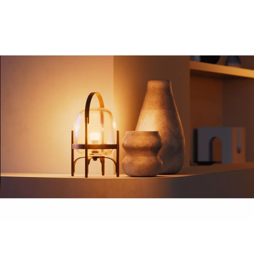 SZETT 2x LED dimmelhető izzó Philips Hue WHITE E27/9,5W/230V 2700K