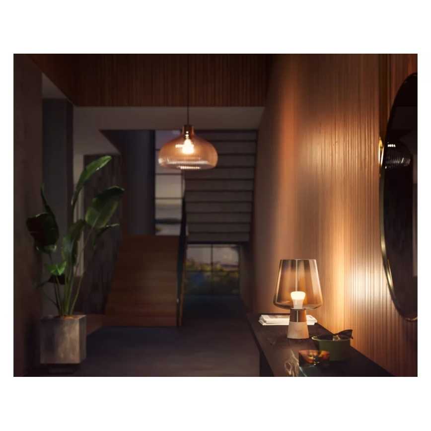 SZETT 2x LED dimmelhető izzó Philips Hue WHITE E27/9,5W/230V 2700K