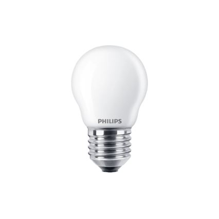 SZETT 2x LED izzó Philips P45 E27/2,2W/230V 2700K