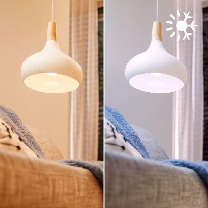 SZETT 2x LED RGB dimmelhető Philips SMART A60 izzó E27/12,5W/230V 2200-6500K