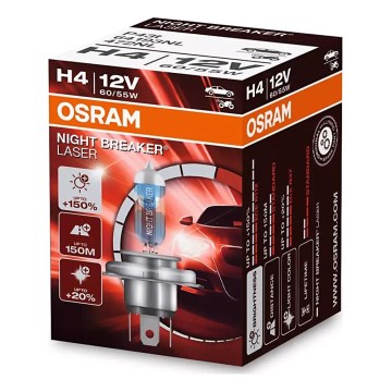 SZETT 2x NIGHT BREAKER H4 P43t/60/55W/12V 3900K autóizzó - Osram
