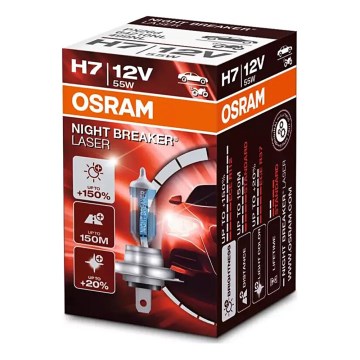 SZETT 2x NIGHT BREAKER H7 PX26d/55W/12V autóizzó - Osram