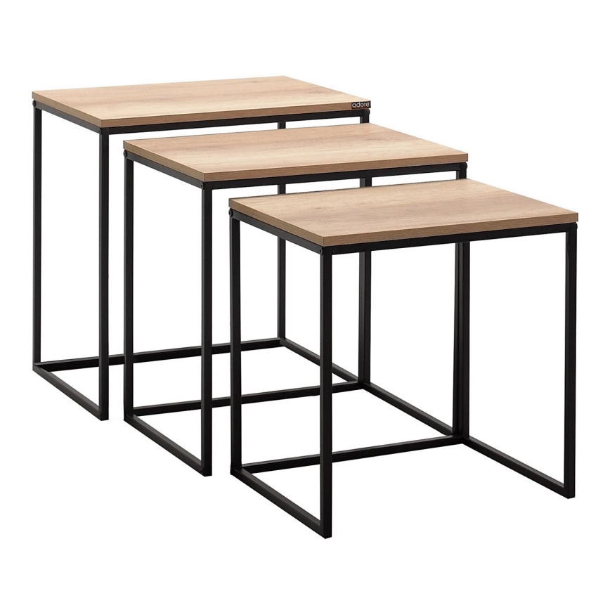 SZETT 3x Barna konferenciaasztal