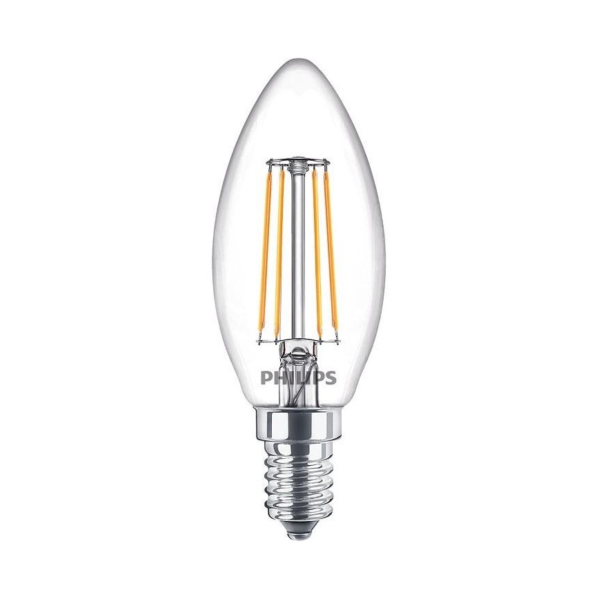 SZETT 3x LED-izzó VINTAGE Philips B35 E14/4,3W/230V 2700K