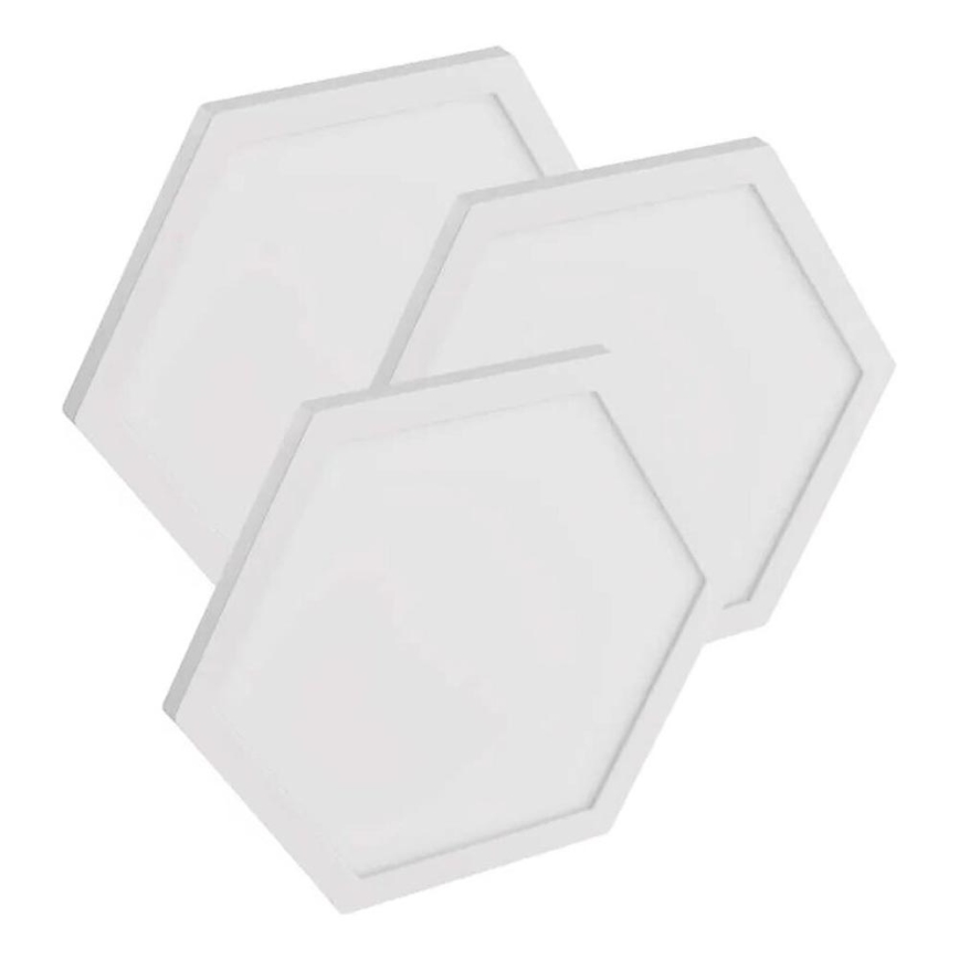 SZETT 3x LED RGBIC+CCT Dimmelhető panel - bővítés 3xLED/1,8W/230V Wi-Fi Tuya