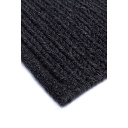 Szőnyeg FIR WOOL 160x230 cm 2600 g/m2 antracit/natúr