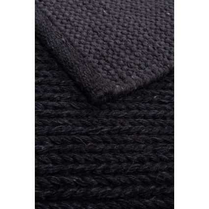 Szőnyeg FIR WOOL 160x230 cm 2600 g/m2 antracit/natúr