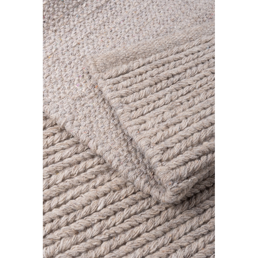 Szőnyeg FIR WOOL 160x230 cm 2600 g/m2 bézs/natúr