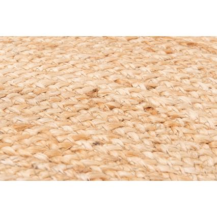 Szőnyeg JUTA 140 cm bézs/natúr