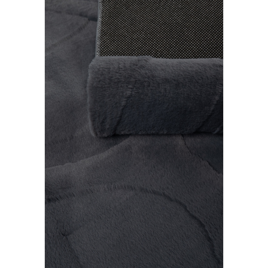 Szőnyeg RABBIT 3D 120x170 cm antracit