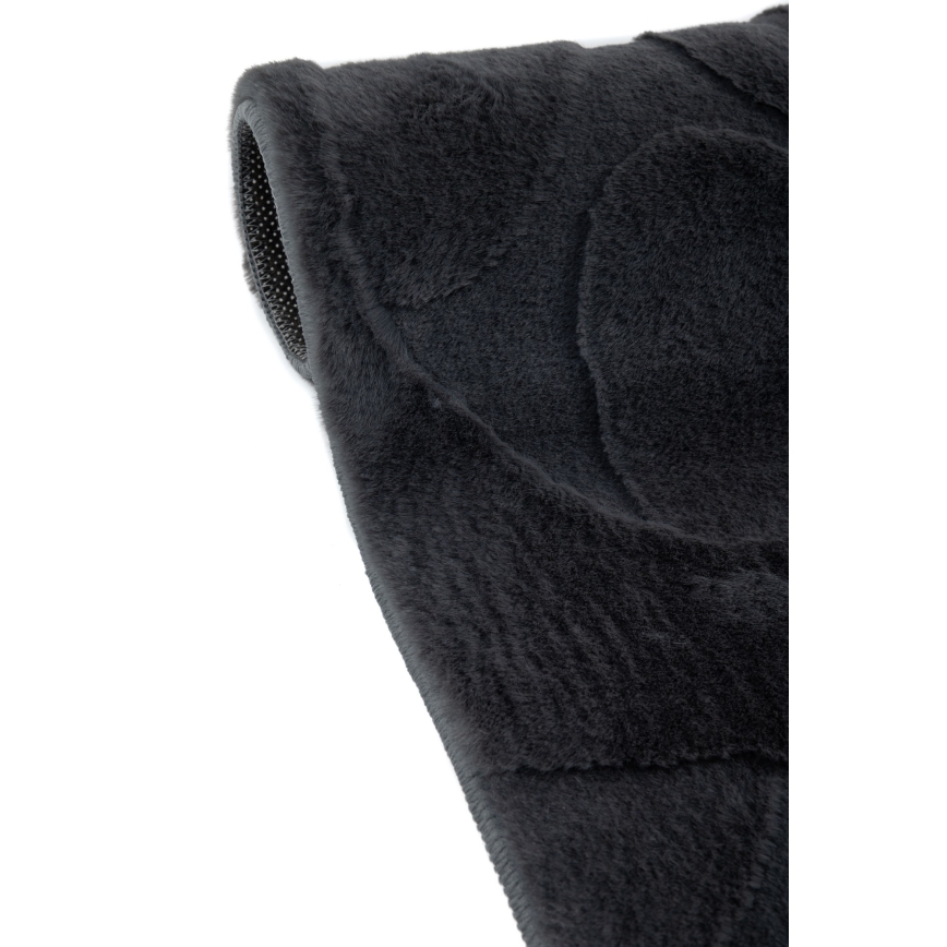 Szőnyeg RABBIT 3D 120x170 cm antracit