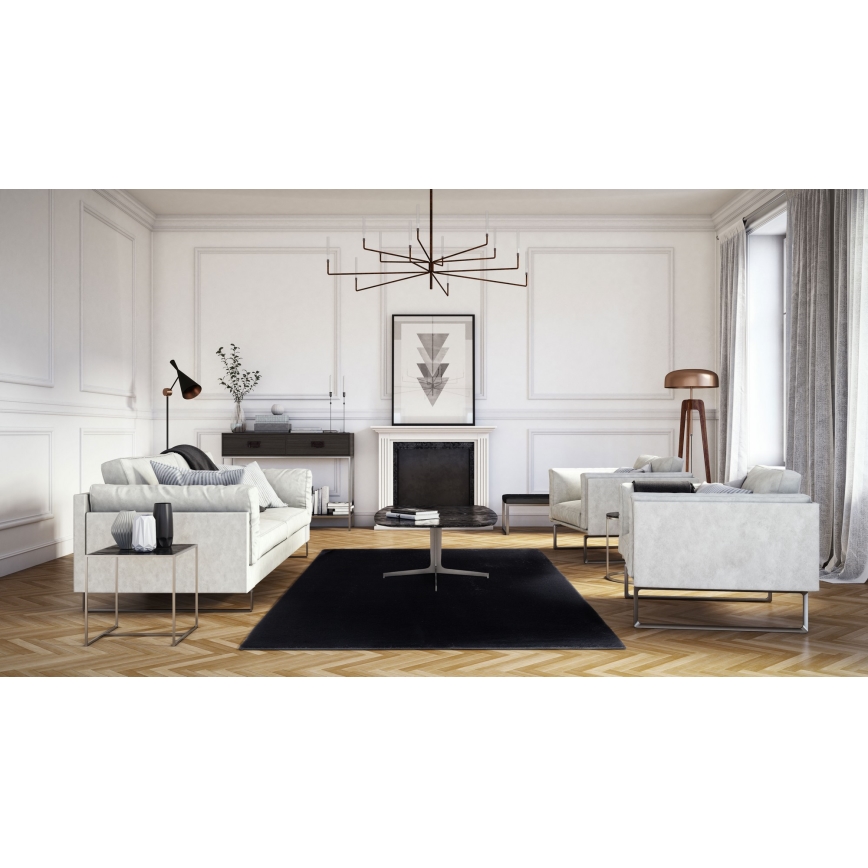 Szőnyeg RABBIT-FOX 160x230 cm fekete