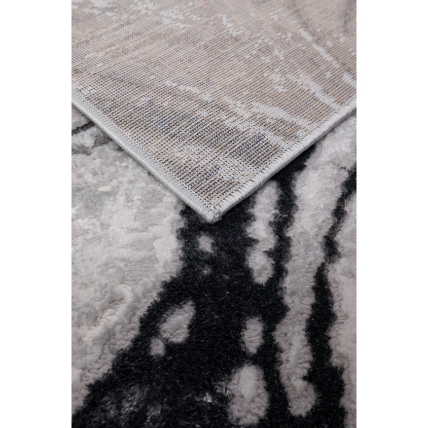 Szőnyeg STONE 120x160 cm szürke/antracit
