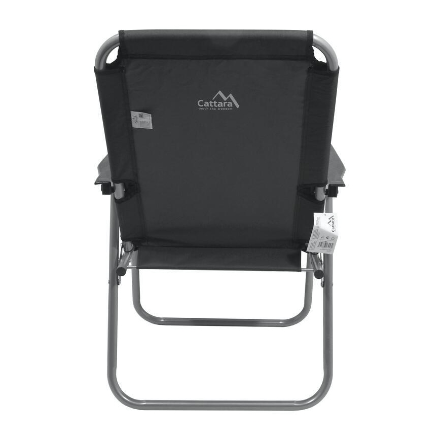 Szürke összecsukható kempingszék