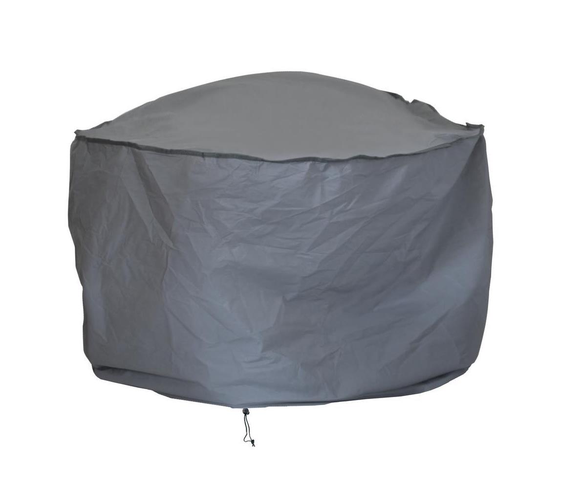 Szürke tűzrakó fedél 93x58 cm 13093