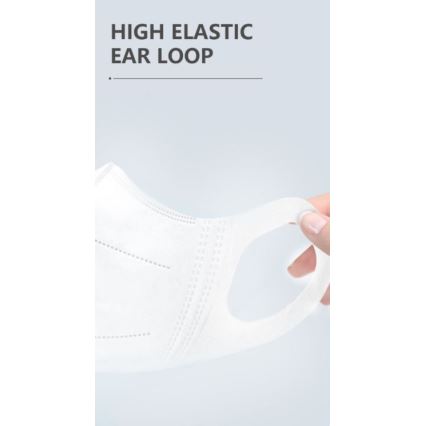 Szűrőmaszk 3D szájmaszk KN90 NR D