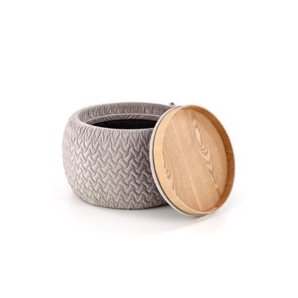 Taburet BONO átm. 54 cm szürke