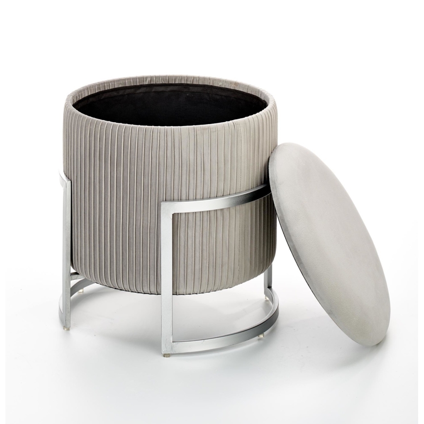 Taburet CRICKET átm. 40 cm szürke