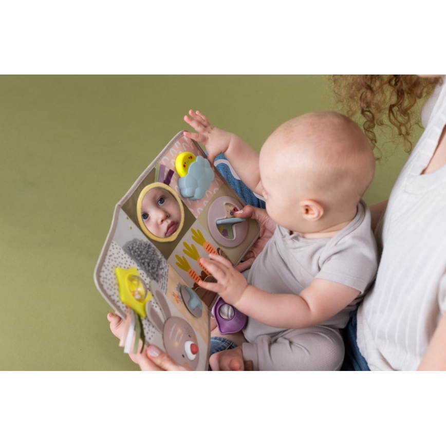 Taf Toys - Bölcső játékközpont dallammal Kert 3xAAA