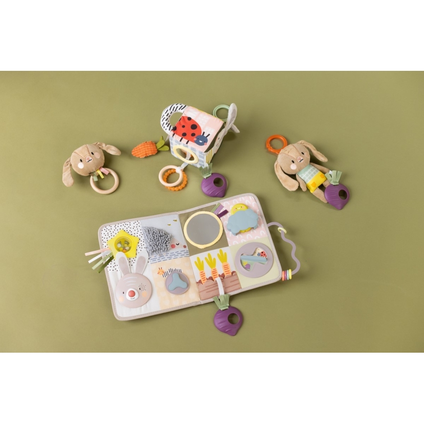 Taf Toys - Bölcső játékközpont dallammal Kert 3xAAA