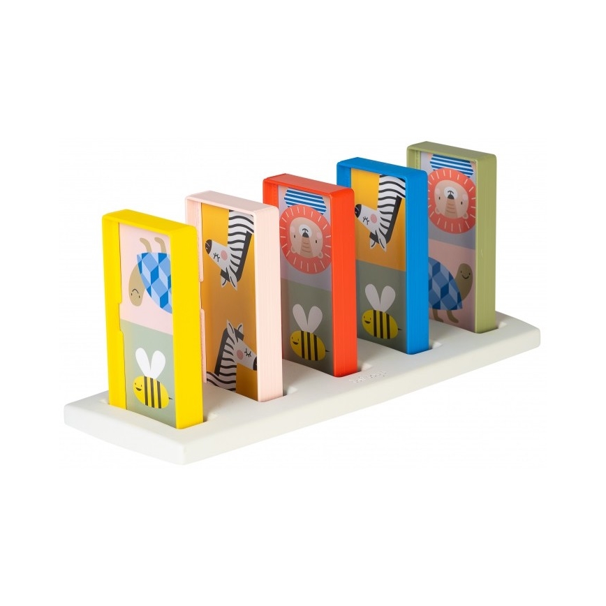 Taf Toys - Gyermek dominó 4in1 állatok